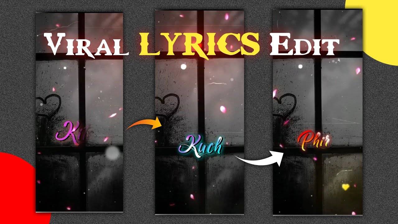 New Viral Lyrics Video Tutorial | Alight Motion Lyrics Video Editing #perfecteditor
